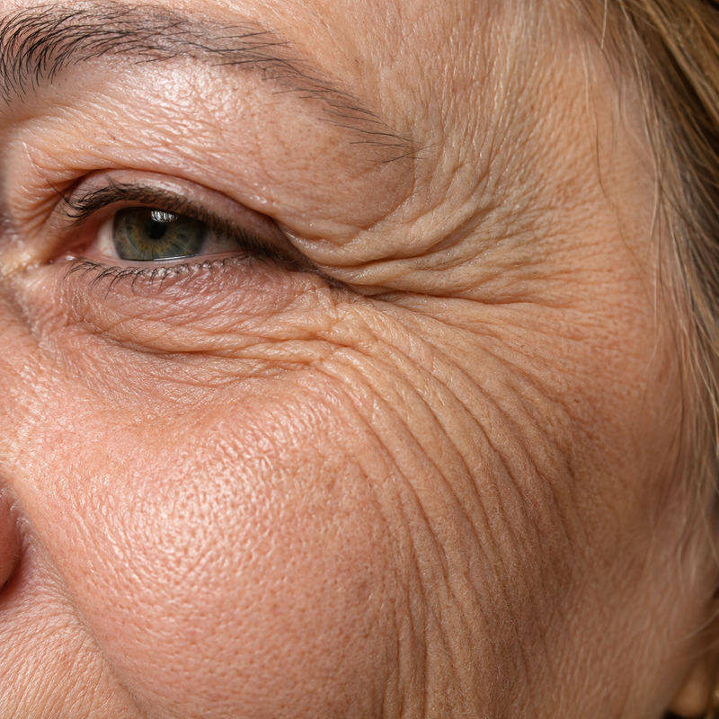 Deep, Pronounced Wrinkles