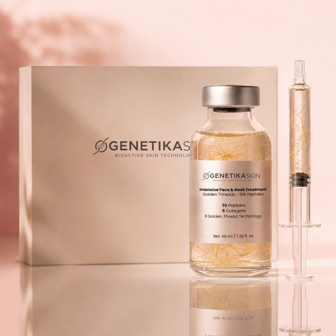Intensive Peptide Serum with Golden Threads for an Instant Effect
