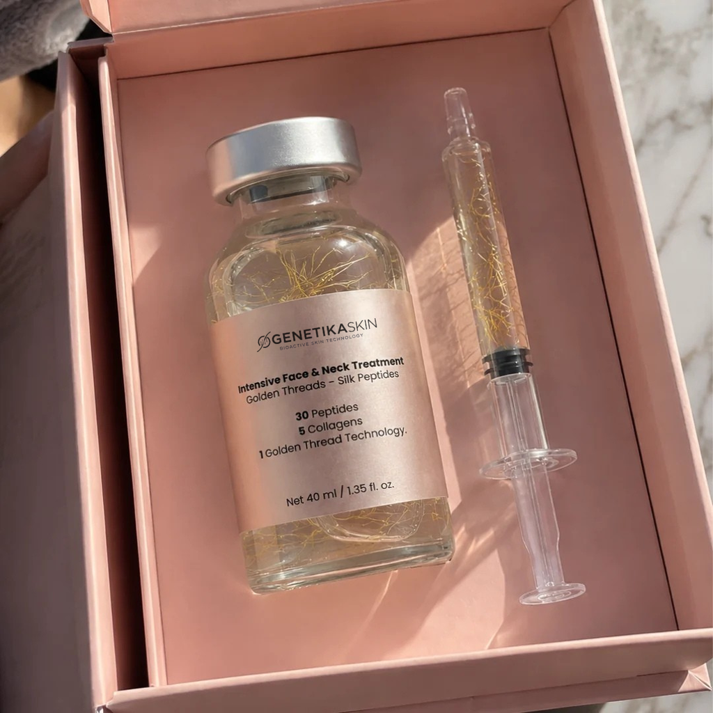 Intensive Peptide Serum with Golden Threads for an Instant Effect