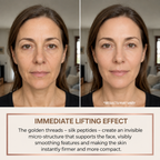 Intensive Peptide Serum with Golden Threads for an Instant Effect
