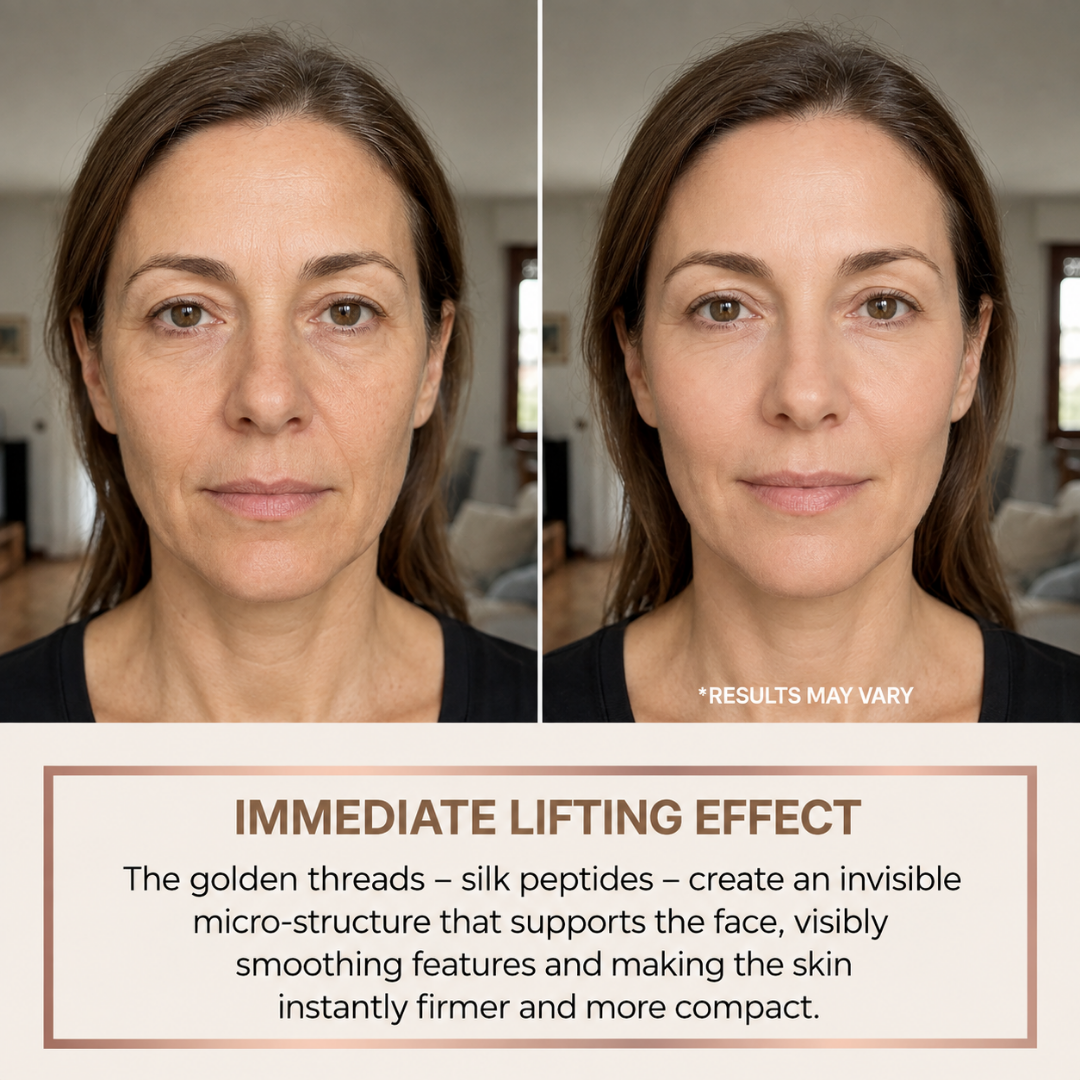 Intensive Peptide Serum with Golden Threads for an Instant Effect
